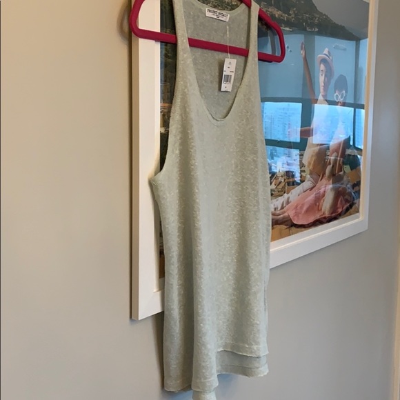 💕HP💕Project Social T mint green tank top - Picture 5 of 10